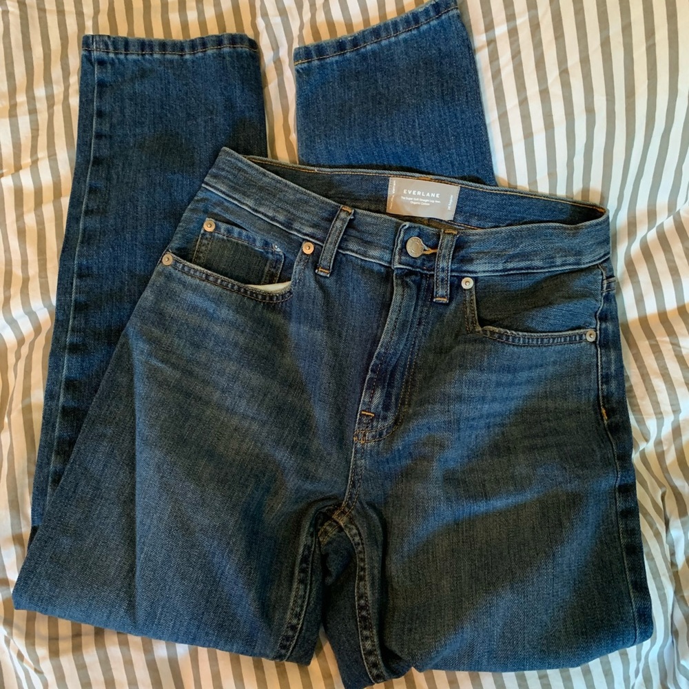 Everlane Supersoft Straight Leg Jean 26R